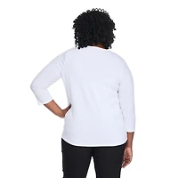 Haut plissé Lane Bryant Plus pour femmes