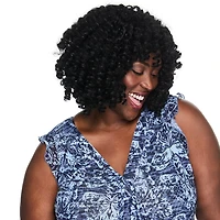 Lane Bryant Women's Plus Knit V-Neck Top