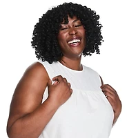 Lane Bryant Women's Plus Crochet Yoke Sleeveless Top
