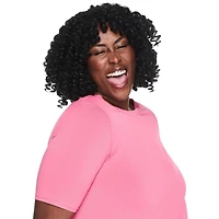 T-shirt à encolure bateau Lane Bryant Plus pour femmes