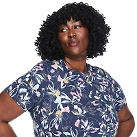 Robe t-shirt à encolure ras du cou Lane Bryant Plus pour femmes