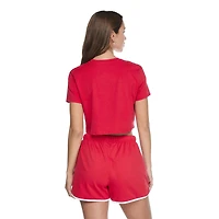 T-shirt écourté Coupe du monde féminine FIFA 2026 Canada pour femmes