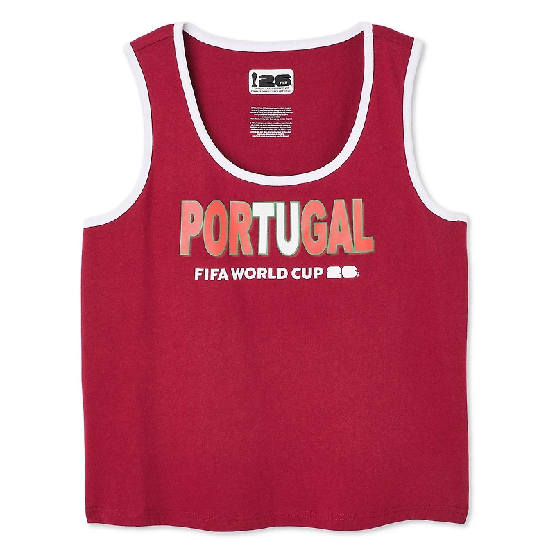 Débardeur Coupe du monde Portugal FIFA 2026 pour femmes