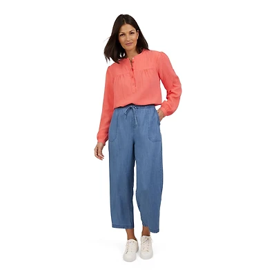 CHAPS LS BLOUSE
