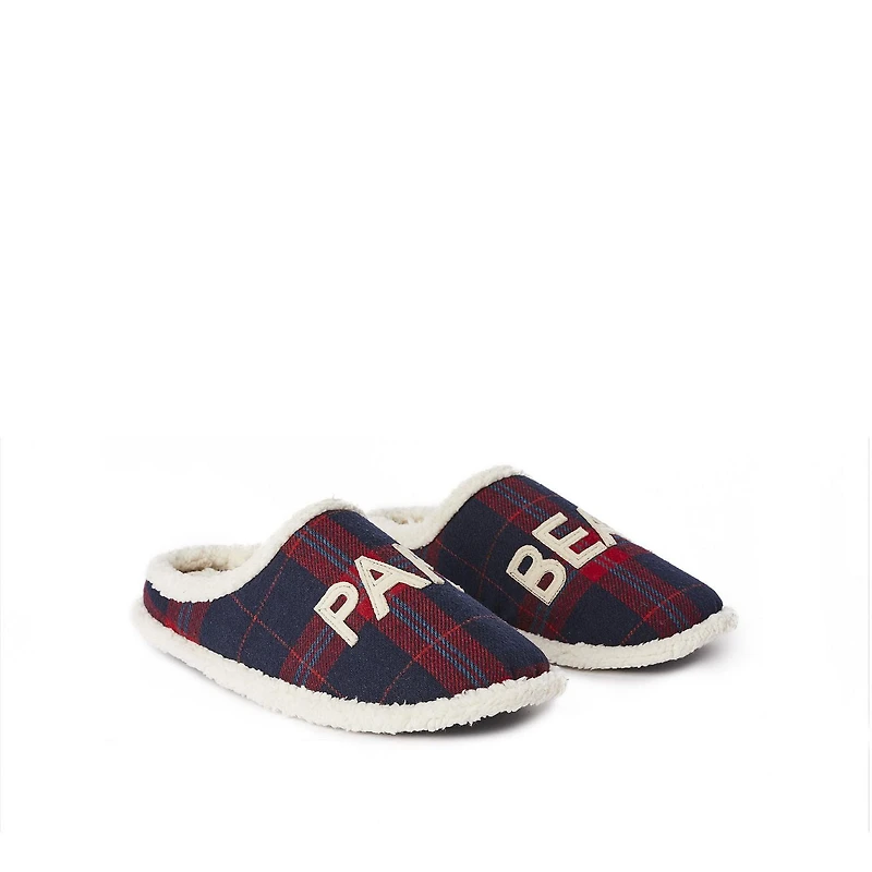 Dearfoams Men's "Papa Bear" Slippers