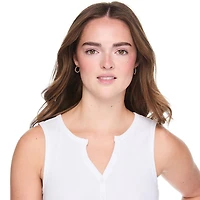 Débardeur à encolure Henley No Boundaries pour femmes
