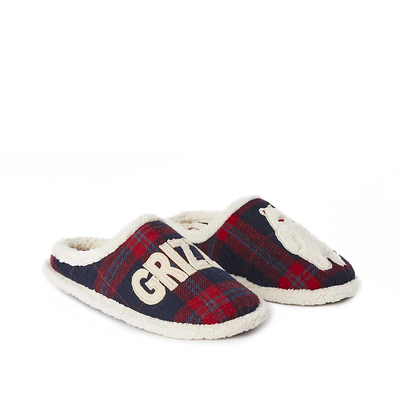 Dearfoams Unisex Adults' "Grizzly" Bear Slippers