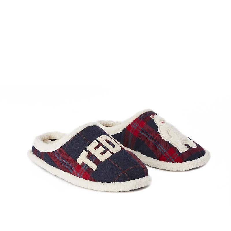 Pantoufles « Teddy » Bear Dearfoams unisexes pour adultes