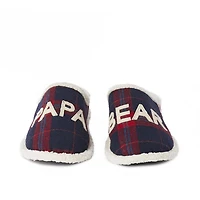 Dearfoams Men's "Papa Bear" Slippers
