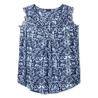 Lane Bryant Women's Plus Knit V-Neck Top