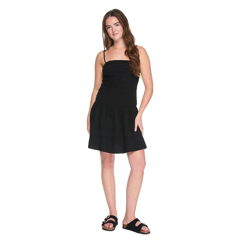 Wild Skye Women's Smocked Mini Dress