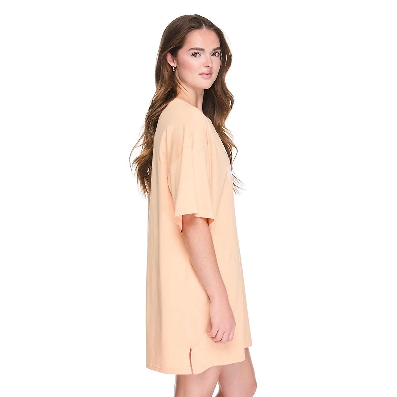 T-shirt de nuit à manches courtes No Boundaries pour femmes