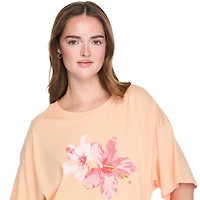 T-shirt de nuit à manches courtes No Boundaries pour femmes