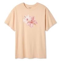 T-shirt de nuit à manches courtes No Boundaries pour femmes