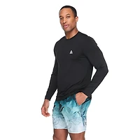 Maillot de bain anti-UV à manches longues Reebok pour hommes