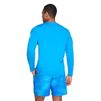 Maillot de bain anti-UV à manches longues Reebok pour hommes