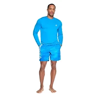 Maillot de bain anti-UV à manches longues Reebok pour hommes