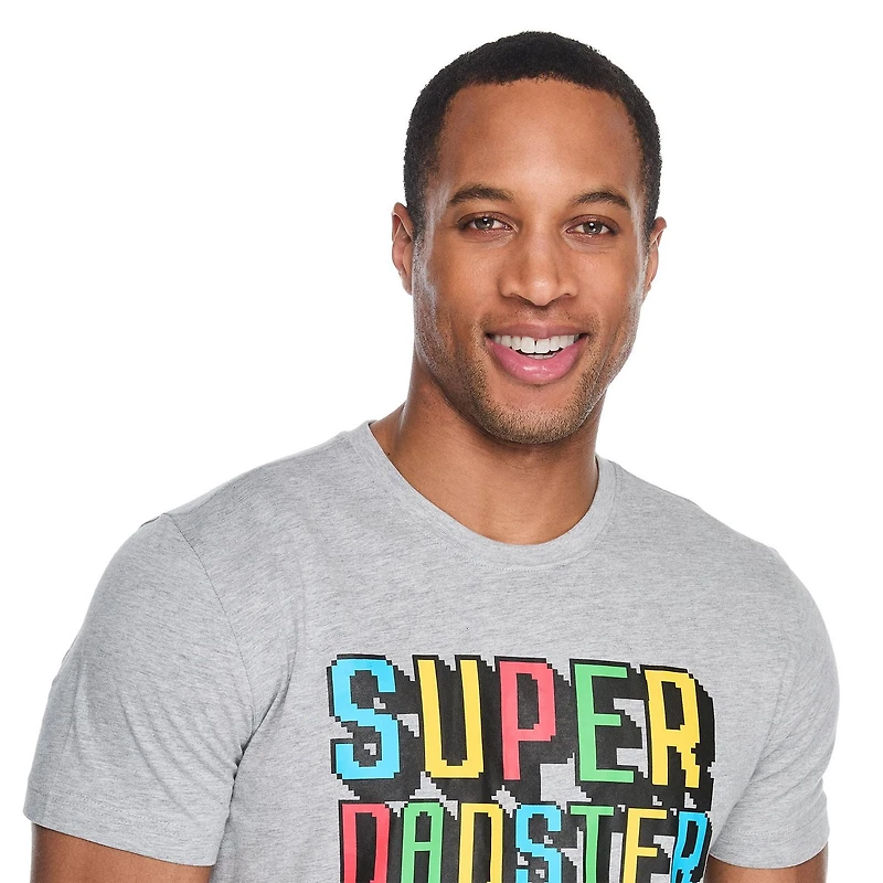 T-shirt à imprimé graphique pour la fête des Pères George pour hommes
