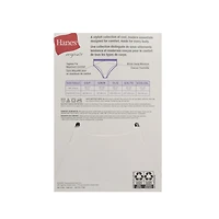 Hanes Originals Culottes Echancrees Extensibles pour Femmes, packet de 4