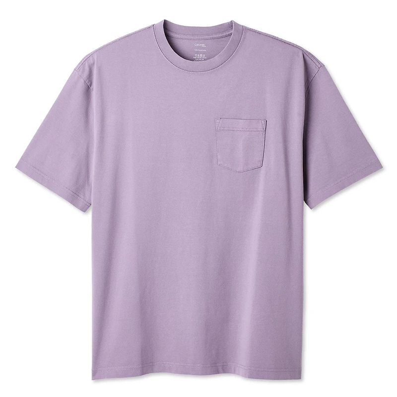 T-shirt à pochette George pour hommes