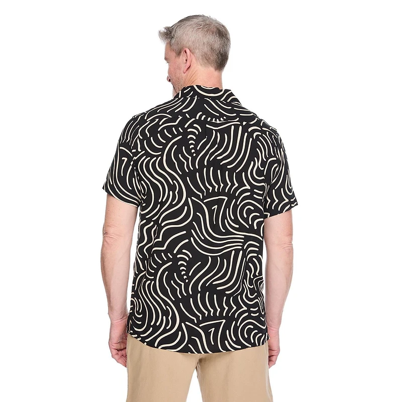 George Men's Printed Resort Shirt
