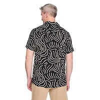 George Men's Printed Resort Shirt