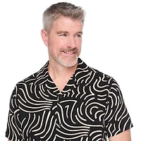 George Men's Printed Resort Shirt