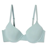 George Women's Ribbed T-Shirt Bra, Sizes 34B-40D