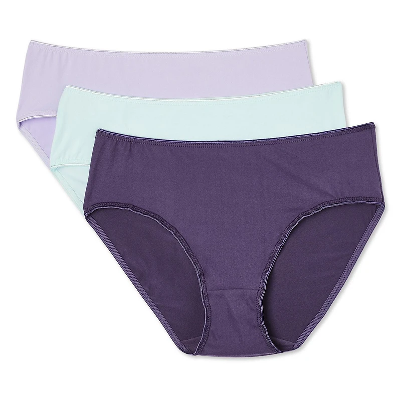 George Women's Soft Touch Briefs 3-Pack, Sizes S-XL