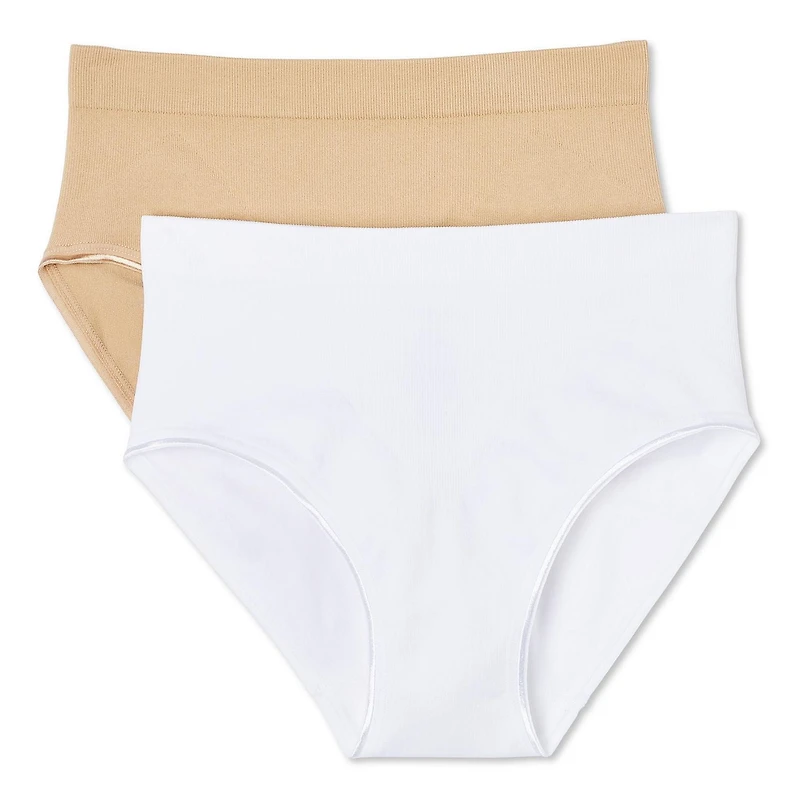George Women's Shapewear Briefs 2-Pack, Sizes M-XL