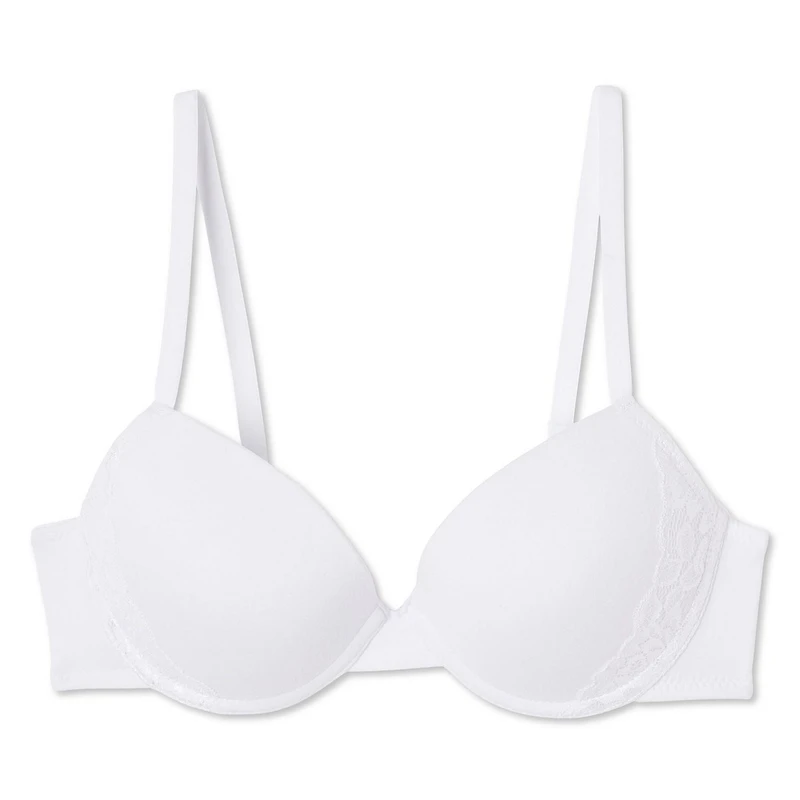 Soutien-gorge pigeonnant orné de dentelle George pour femmes Tailles 34A-40D