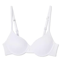 Soutien-gorge à coques en microfibres George pour femmes Tailles 32A-38C