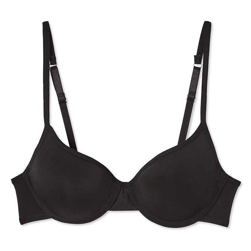 Soutien-gorge à coques en microfibres George pour femmes Tailles 32A-38C