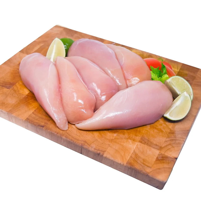 Poitrines de poulet désossées sans peau Maple Leaf, 5-7 mrcx, 1.23 - 1.99 KG