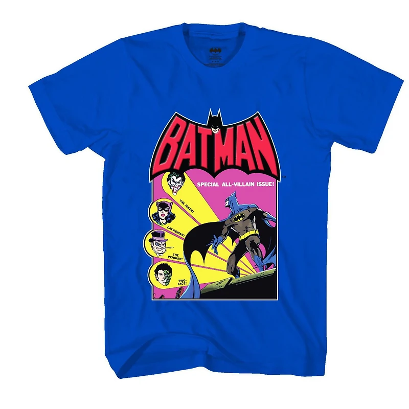 Boys Batman Go Batman Short Sleeve T-Shirt