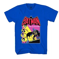 Boys Batman Go Batman Short Sleeve T-Shirt