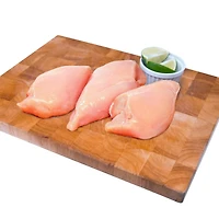 Poitrines de poulet désossées sans peau Élevé sans antibiotiques Prime, 2 - 4 mrcx, 0.53 - 0.71 KG