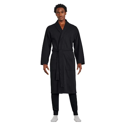 Robe de chambre gaufrée George pour hommes