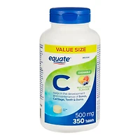 Equate Vitamine C 500mg Aromes Multi-Fruits
