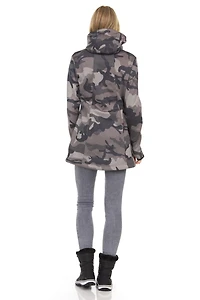 Veste à coquille souple extensible Swiss Tech taille plus pour femmes