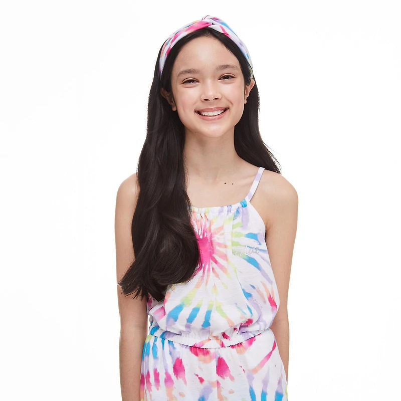 Justice Girls' Romper and Headband 2-Piece Set