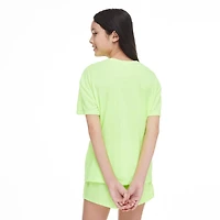 Justice Girls' Interactive Glow-in-the-Dark Pajamas 3-Piece Set