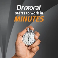 Drixoral Nasal Congestion Spray - Helps Temporarily Relieve Nasal & Sinus Congestion, Soothes and Moisturizes Dry and Irritated Passages, 25ml