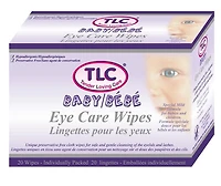 TLC LINGETTES SOIN DES YEUX POUR BÉBÉ 20'S TLC : la seule façon de prendre soin