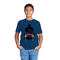 Boys The Batman Car Short Sleeve T-Shirt