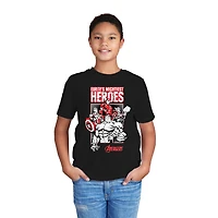 T-shirt à manches courtes Marvel Avengers pour garçon