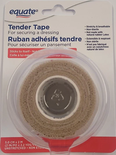 Ruban adhésifs tendre 5 cm x 2 m