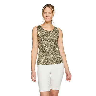 Iyla Women's Interlock Tank, Sizes S-XXL