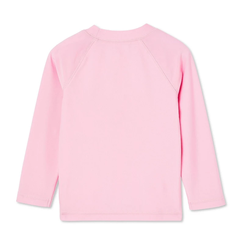 George Toddler Girls' Long Sleeve Rash Guard, Sizes 2T-5T