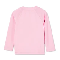 George Toddler Girls' Long Sleeve Rash Guard, Sizes 2T-5T